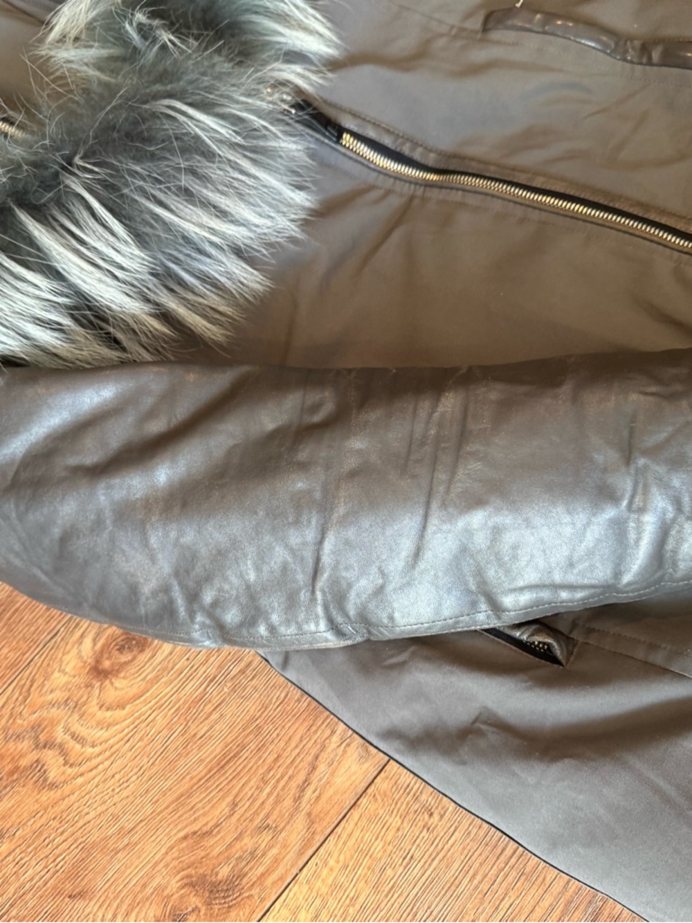 Rudsak coat medium fur leather - Picture 7 of 10